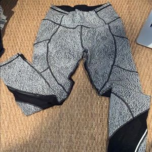 lululemon 7/8th patterned leggings